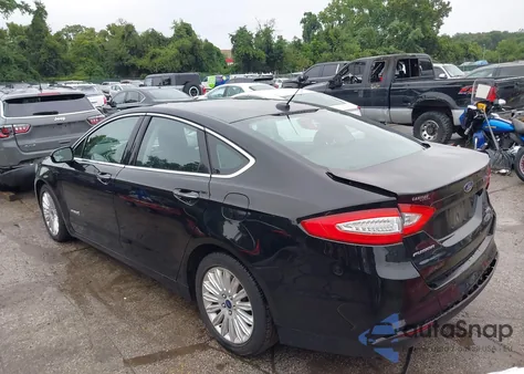 2016 Ford Fusion Hybrid Se из США, поврежденный, VIN 3FA6P0LU3GR351778